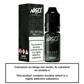 Nasty 10ml Salt Silver Blend 20mg