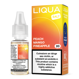 Liqua Salt 10ml Peach Mango Pineapple 20mg/ml