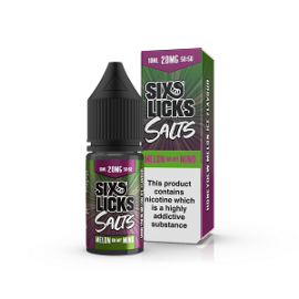 10ml Six Licks Salt - Melon On My Mind 20mg